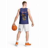 American Samoa Heart Tribal Personalized Basketball Jersey Polynesian Patterns