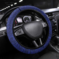American Samoa Heart Tribal Steering Wheel Cover Polynesian Patterns