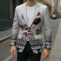 Fiji Heart Tribal Personalised Blazer Polynesian Patterns