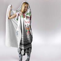 Fiji Heart Tribal Personalised Hooded Blanket Polynesian Patterns