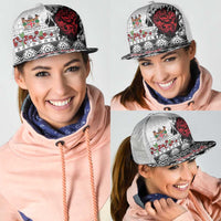 Fiji Heart Tribal Personalised Mesh Trucker Cap Polynesian Patterns
