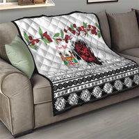 Fiji Heart Tribal Personalised Quilt Polynesian Patterns