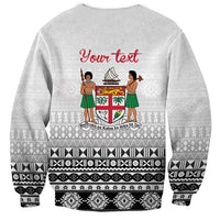 Fiji Heart Tribal Personalised Sweatshirt Polynesian Patterns