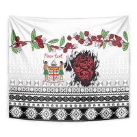 Fiji Heart Tribal Personalised Tapestry Polynesian Patterns