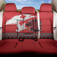 Tonga Heart Tribal Personalised Back Car Seat Cover Polynesian Patterns