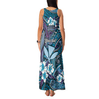 Personalised Hawaii Tribal Humpback Whale Family Matching Tank Maxi Dress and Hawaiian Shirt Polu Hibiscus Seamless Pattern LT9 - Polynesian Pride
