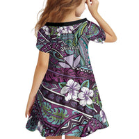 Personalised Hawaii Tribal Humpback Whale Family Matching Off Shoulder Maxi Dress and Hawaiian Shirt Poni Hibiscus Seamless Pattern