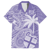 Custom Indo Fijians Hawaiian Shirt Fiji ke Hindustani Polyneisan Paisley Purple Style LT9 Purple - Polynesian Pride