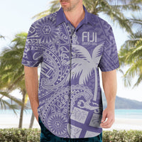 Custom Indo Fijians Hawaiian Shirt Fiji ke Hindustani Polyneisan Paisley Purple Style LT9 - Polynesian Pride