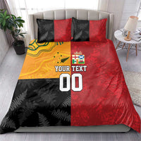 Custom British Lions-AUNZ Bedding Set Australia-New Zealand Indigenous Motif LT9 - Polynesian Pride