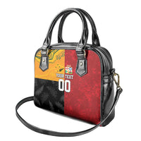 Custom British Lions-AUNZ Shoulder Handbag Australia-New Zealand Indigenous Motif