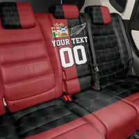 Custom British Lions New Zealand Back Car Seat Cover Sporty Style LT9 - Polynesian Pride