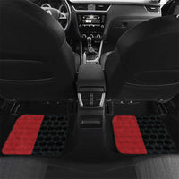 Custom British Lions New Zealand Car Mats Sporty Style LT9 Set 2pcs - Back Black - Polynesian Pride