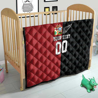 Custom British Lions New Zealand Quilt Sporty Style