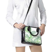 Its Okay Green Ribbon Personalised Shoulder Handbag Polynesian Depression Awareness LT9 - Polynesian Pride