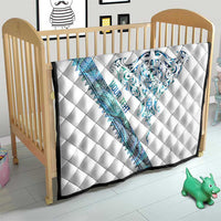 Kahui Whetu Paua shell Kowhaiwhai Taniko Personalised Quilt Manta Ray Shark-Turtle Maori Tribal Style