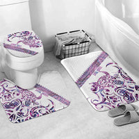Mawhero Paua shell Kowhaiwhai Taniko Personalised Bathroom Set Turtle Tattoo Maori Tribal Style