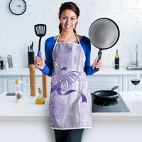 Epilepsy Awareness Apron Maile Pikake Lokelani Crown Flower Lei Inspired