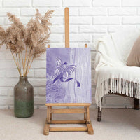 Epilepsy Awareness Canvas Wall Art Maile Pikake Lokelani Crown Flower Lei Inspired