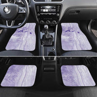 Epilepsy Awareness Car Mats Maile Pikake Lokelani Crown Flower Lei Inspired