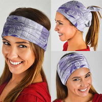 Epilepsy Awareness Neck Gaiter Maile Pikake Lokelani Crown Flower Lei Inspired