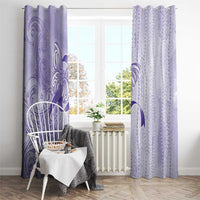 Epilepsy Awareness Window Curtain Maile Pikake Lokelani Crown Flower Lei Inspired