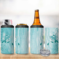 PTSD Awareness 4 in 1 Can Cooler Tumbler Maile Pikake Lokelani Crown Flower Lei Inspired