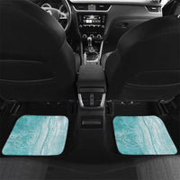 PTSD Awareness Car Mats Maile Pikake Lokelani Crown Flower Lei Inspired