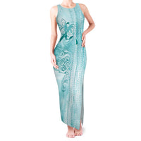 PTSD Awareness Tank Maxi Dress Maile Pikake Lokelani Crown Flower Lei Inspired