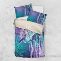 Suicide Prevention Awareness Bedding Set Maile Pikake Lokelani Crown Flower Lei Inspired
