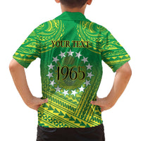 Cook Islands Constitution Day Hawaiian Shirt Kuki Airani Since 1965