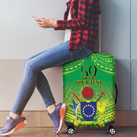 Cook Islands Constitution Day Luggage Cover Kuki Airani Since 1965