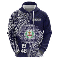 Personalised Tonga Sia'atoutai Theological College Zip Hoodie Since 1948 Special Kupesi Pattern