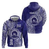 Personalised Tonga Queen Salote College Hoodie Kolisi Fefine 1926 Special Kupesi Pattern