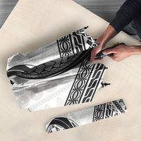 Custom Rugby Fiji National Heritage Umbrella White Traditional Masi Inspired