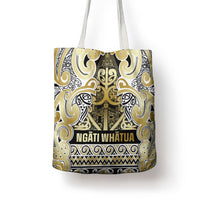 Aotearoa Iwi Ngati Whatua Tote Bag Maori Wharenui House Tribal Pattern LT9 - Polynesian Pride