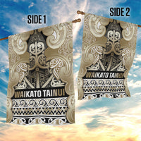 Aotearoa Iwi Waikato Tainui Garden Flag Maori Wharenui House Tribal Pattern LT9 - Polynesian Pride