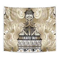Aotearoa Iwi Waikato Tainui Tapestry Maori Wharenui House Tribal Pattern LT9 - Polynesian Pride
