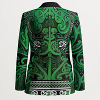 Aotearoa Iwi Ngati Maniapoto Blazer Maori Wharenui House Tribal Pattern LT9 - Polynesian Pride