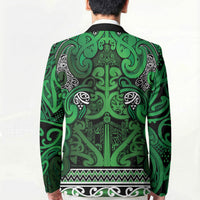 Aotearoa Iwi Ngati Maniapoto Blazer Maori Wharenui House Tribal Pattern LT9 - Polynesian Pride
