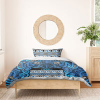Aotearoa Iwi Ngati Porou Bedding Set Maori Wharenui House Tribal Pattern LT9 - Polynesian Pride