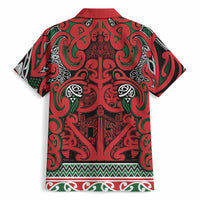 Aotearoa Iwi Tuhoe Hawaiian Shirt Maori Wharenui House Tribal Pattern LT9 - Polynesian Pride