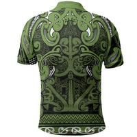 Aotearoa Iwi Ngāti Tama ki Taranaki Trust Polo Shirt Maori Wharenui House Tribal Pattern LT9 - Polynesian Pride