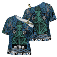 Aotearoa Iwi Ngati Mutunga Cross Shoulder Shirt Maori Wharenui House Tribal Pattern LT9 - Polynesian Pride