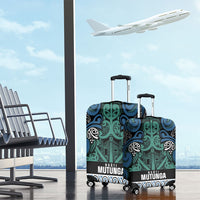 Aotearoa Iwi Ngati Mutunga Luggage Cover Maori Wharenui House Tribal Pattern LT9 - Polynesian Pride