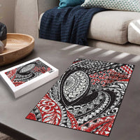 Aotearoa Maori Rugby Tribal Tattoo Puzzle Kowhaiwhai Taniko Patchwork Motifs - Polynesian Pride