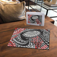 Aotearoa Maori Rugby Tribal Tattoo Puzzle Kowhaiwhai Taniko Patchwork Motifs - Polynesian Pride