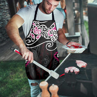 Pink Aotearoa Tukutuku Manawa Tapu Apron Ta Moko Toi Maori LT9 - Polynesian Pride
