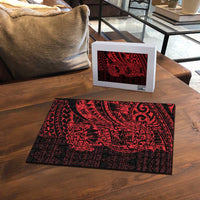 Red Couple Dolphins Maori Polynesian Style Puzzle - Polynesian Pride