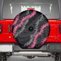 Guam Bougainvillea Lei Spare Tire Cover Chamorro Tribal Pattern LT9 - Polynesian Pride